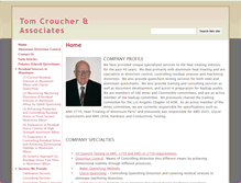 Tablet Screenshot of croucher.us